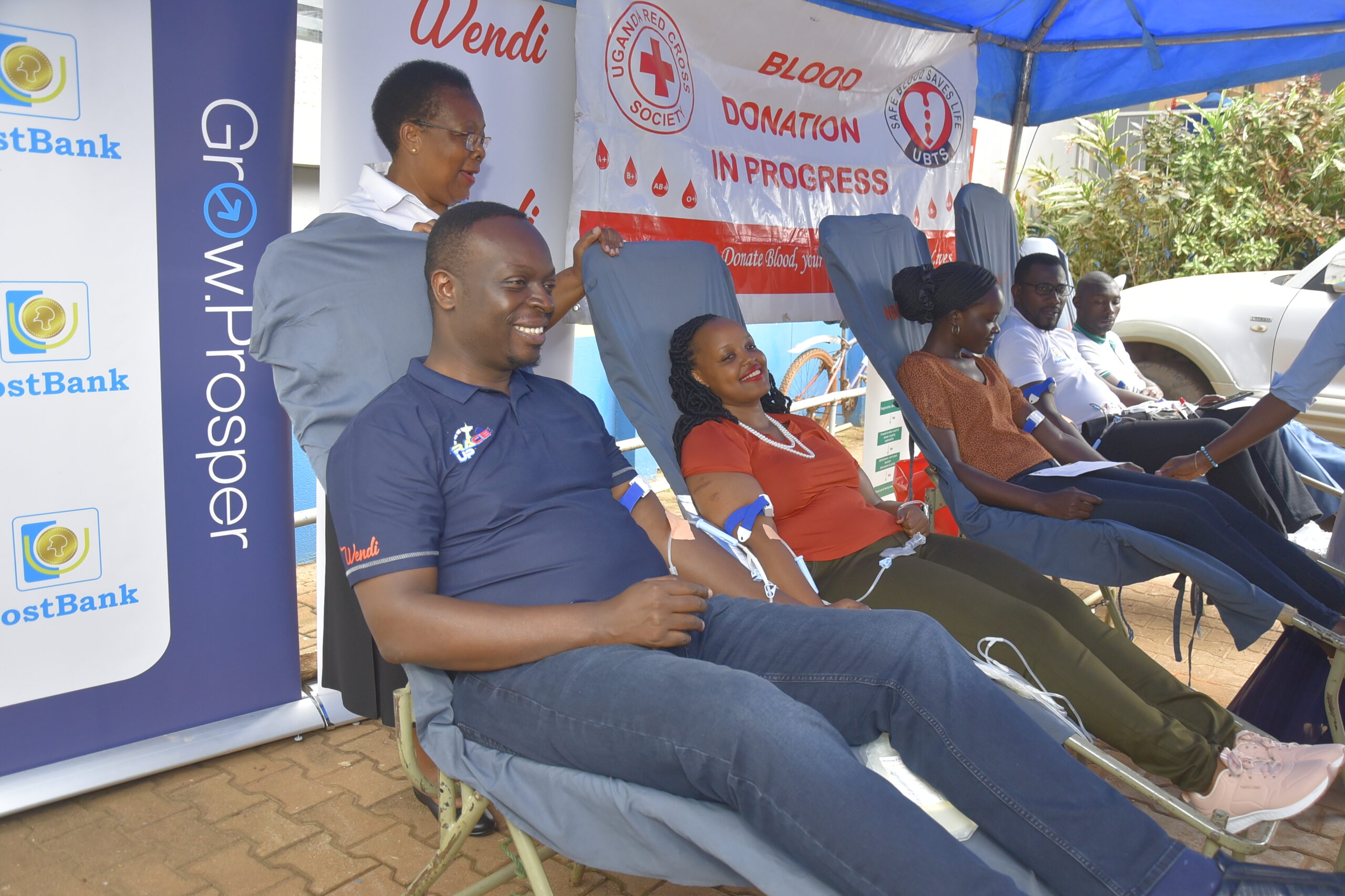 PostBank and UBTS Rally Ugandans to Donate Blood to Reduce Blood Shortage in Health Care Facilities.